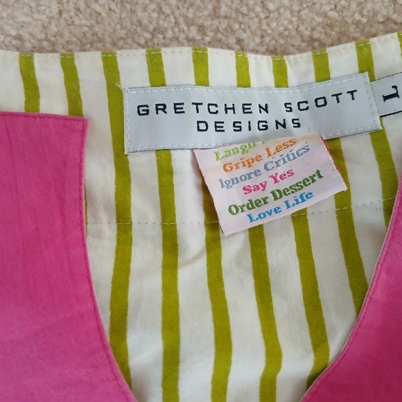 Gretchen Scott Designs Dress. Beach Coverup Size L - Picture 5 of 9